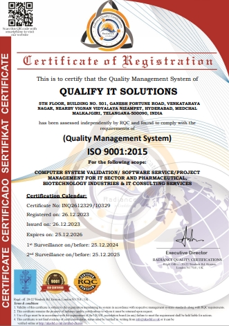 ISO Certification
